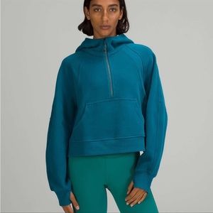 Lululemon Scuba Oversized Half-Zip Hoodie  Color Blue Size XS/S